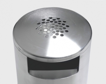 Abfalleimer CITY 110 Liter aus Edelstahl